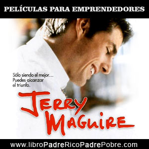 Peliculas de emprendedores: Jerry Maguire.