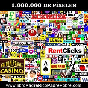 No importa lo que vendas: 1.000.000 de píxeles.