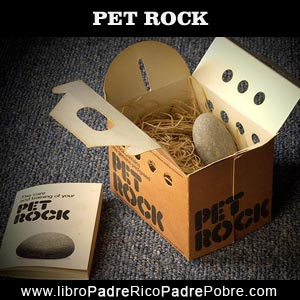 No importa lo que vendas: Pet Rock.