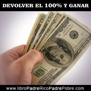 Cómo vender, devolver todo el dinero y aún así ganar igual.