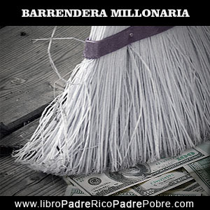 Mujer china millonaria es barrendera.