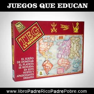 Juegos que educan financieramente: T.E.G., estrategia de guerra.