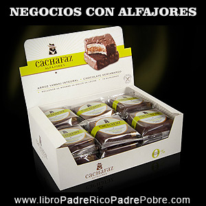 Alfajor Cachafaz arroz.