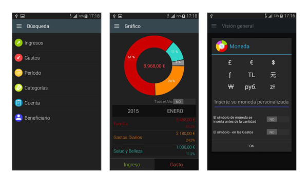 Mi dinero - Apps finanzas personales, dinero - Android